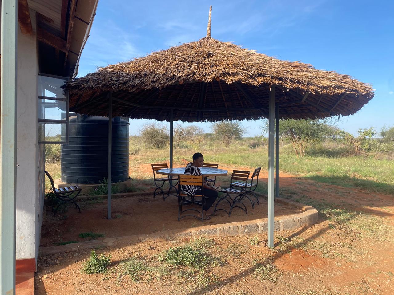 Commercial resort makuti roofing project