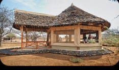 Before and after makuti roof renovation