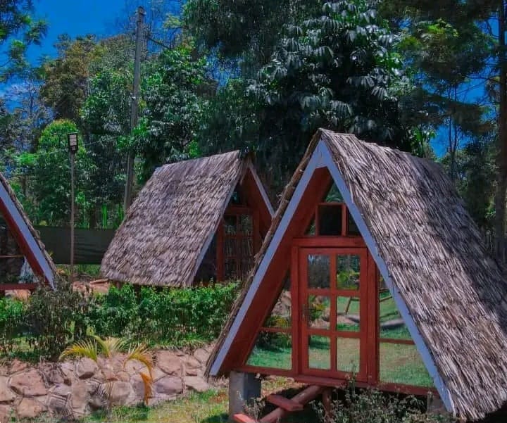 Commercial resort makuti roofing project