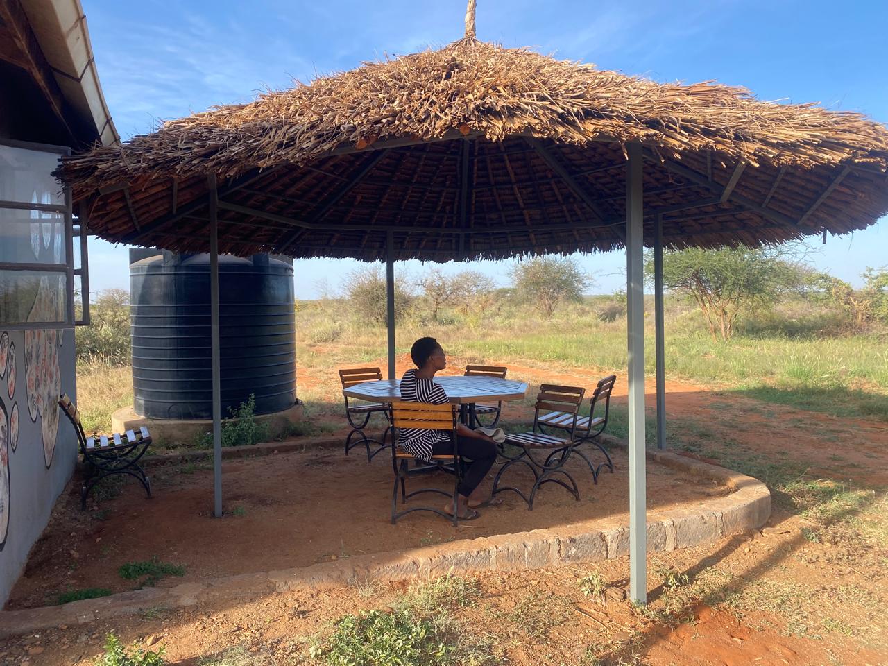 Commercial resort makuti roofing project