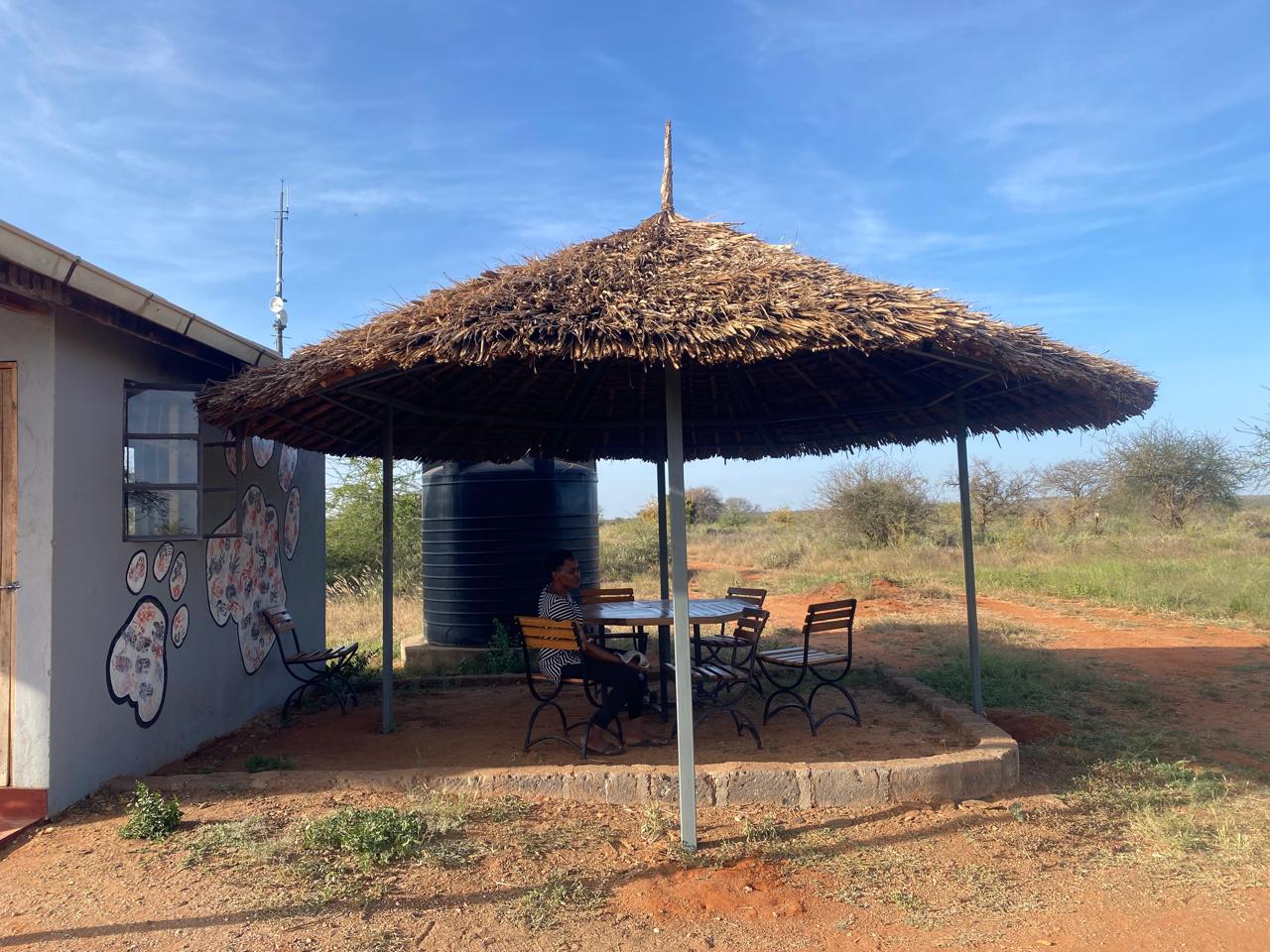 Commercial resort makuti roofing project