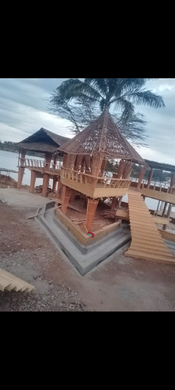 Coastal makuti house